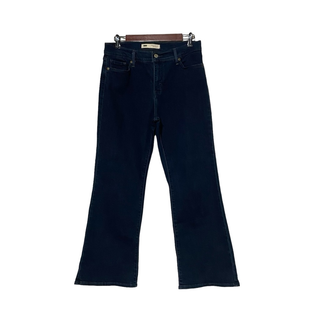 Levi’s 512 Perfectly Slimming Boot Cut Denim Jeans Blue